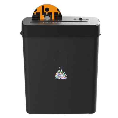 P4 セキュリティ 8 枚のクロスカット紙シェラダーマシン CD222P-8 13L ビンバスケット